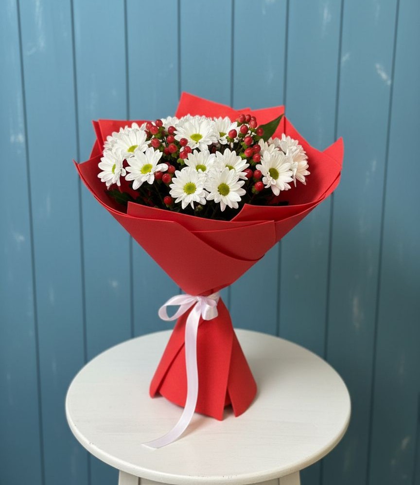 Букет цветов из: Хризантемы в Чограйском