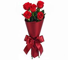 Букет 5 Красных роз Эдлесс Лав в Чограйском