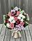 Букет цветов из: Альстромерии, Гвоздики, Розы и Хризантемы в Чограйском