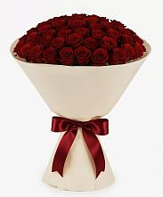Букет 101 Бордовая роза Блэк Бакарра в Чограйском