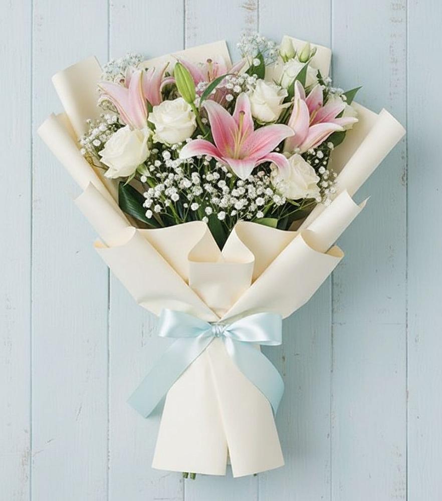 Букет цветов из: Лилии в Чограйском