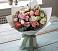 Букет цветов из: Розы, Лизиантусы и Гвоздики в Чограйском
