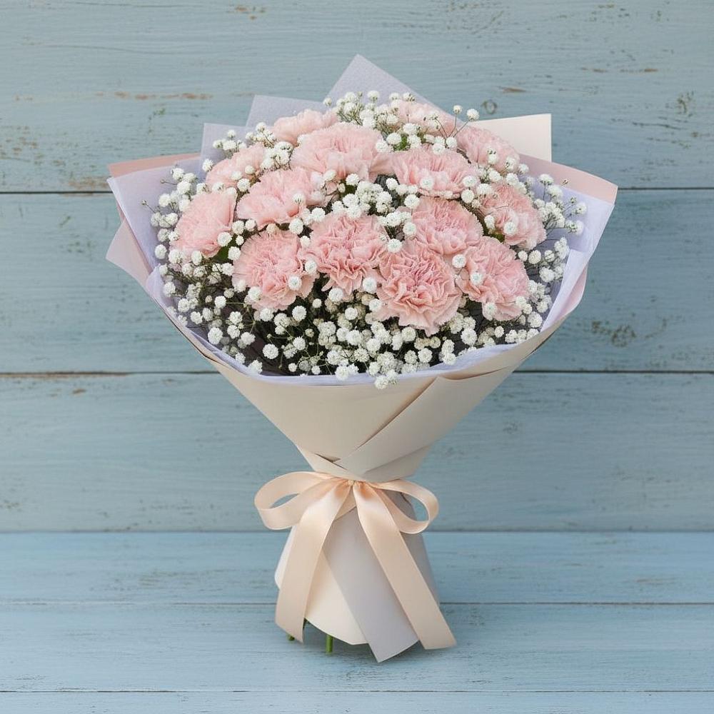 Букет цветов из: Гвоздики в Чограйском