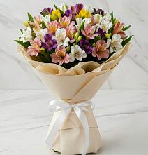 Букет цветов из:  Альстромерии #REPLACE_PRED# Чограйском