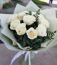 Букет Белые розы Проуд #REPLACE_PRED# Чограйском