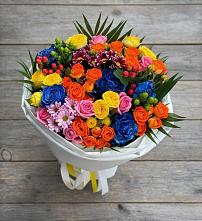 Букет цветов из:  Розы и Хризантемы #REPLACE_PRED# Чограйском