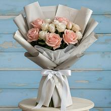 Букет цветов из:  Розы #REPLACE_PRED# Чограйском