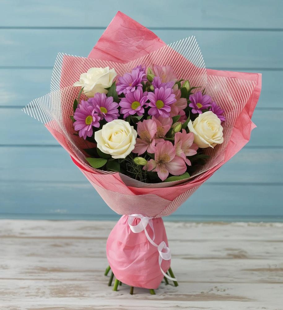 Букет цветов из: Герберы в Чограйском