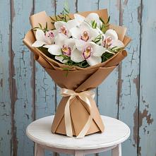 Букет цветов из:  Орхидеи и Розы в Чограйском