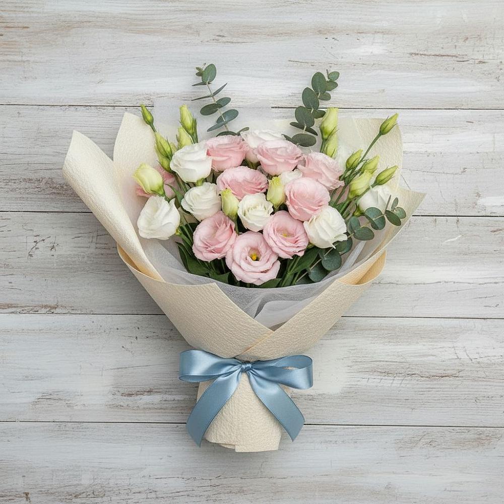 Букет цветов из: Лизиантусы в Чограйском